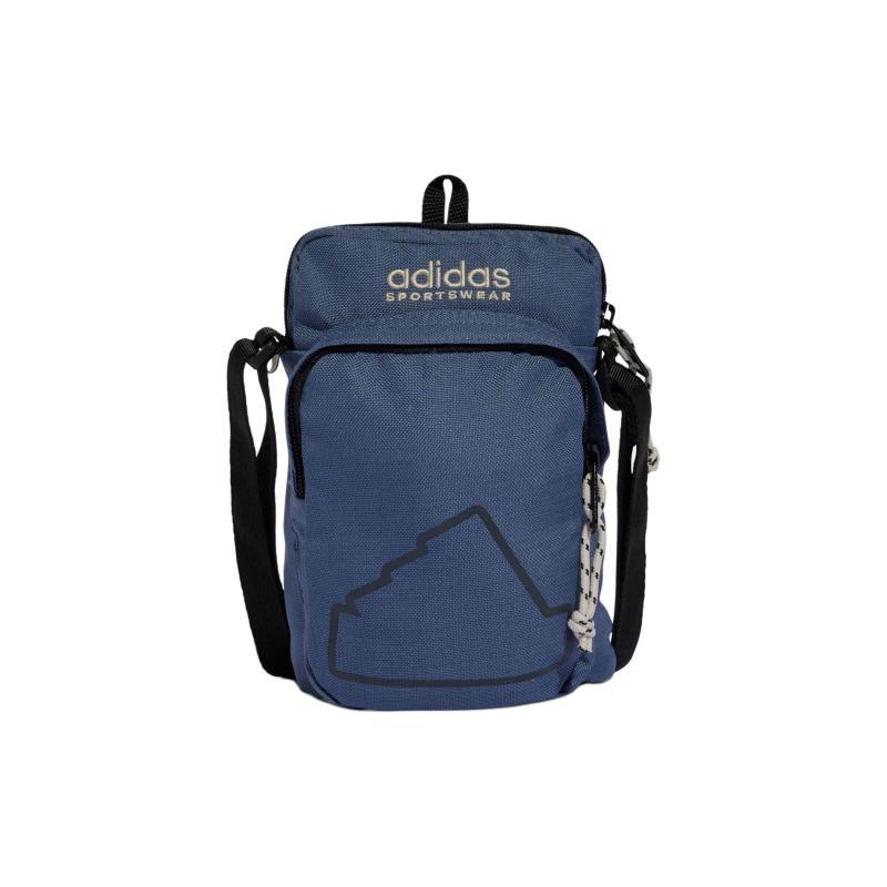 

Adidas Recycled Material Crossbody Bag, Shoulder Bag Unisex Ink Blue & Black & Light Gray Adidas IS3785