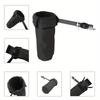 Drumstick Tasche Schwarz Zylindrischer Drumstick Halter Oxford Stoff Metallclip Robust Schlagzeug Instrument Zubehör