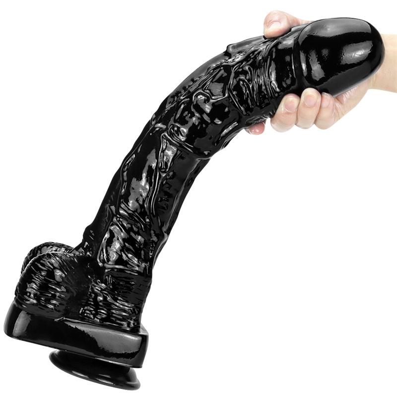 7.2cm Super Long Thick Simulation Dildo Hardcore Anal Plug Anal Chrysanthemum Toy Fake Penis