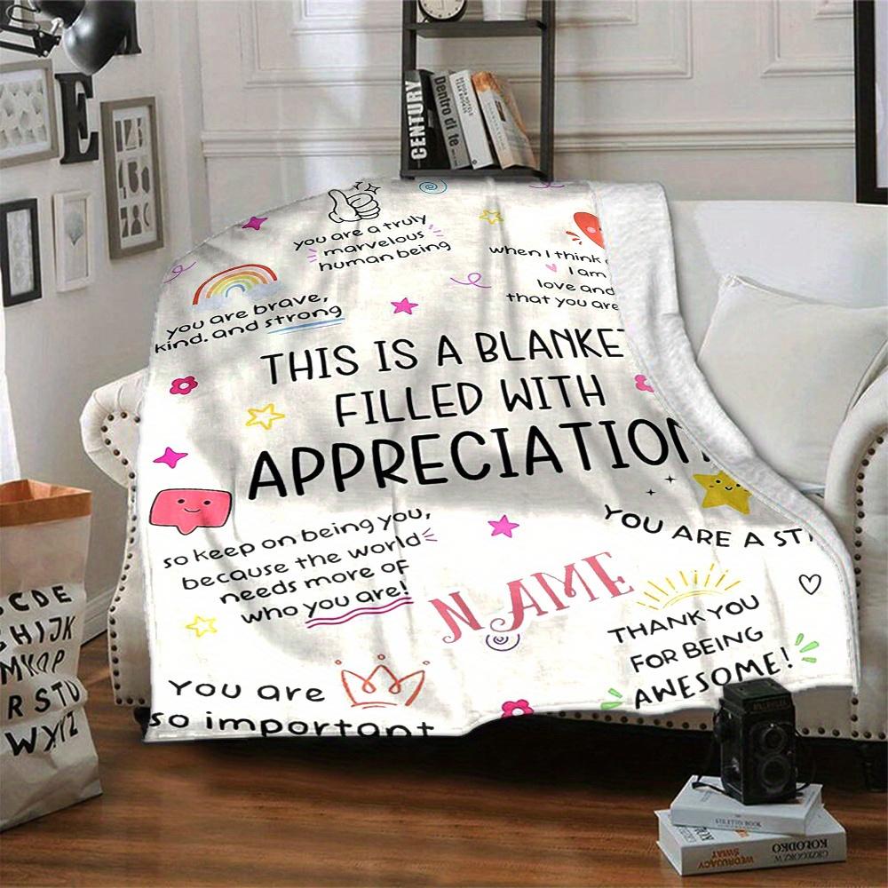 Home Blanket Fashion Home Blankets Used For Chair Office Sofa Bed Camping Soft And Warm Giving Friends And Relatives Birthday Gifts Graduation Gifts