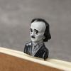 Gift Hand Carved Book Lovers Horror Novels Horror Bookmarks Half-Length Figure Figure Sculpture