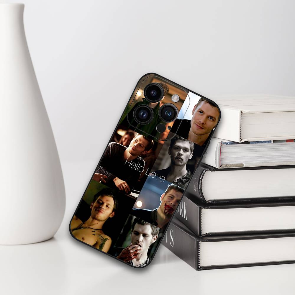 Klaus Mikaelson The V-Vampire D-Diaries Phone Case Phone Case For IPhone 17 16 15 14 13 12 11 X XR XS Plus Pro Max Mini Soft Bla