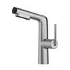 TLXT Gunmetal Gray Pull-Out Kitchen Faucet