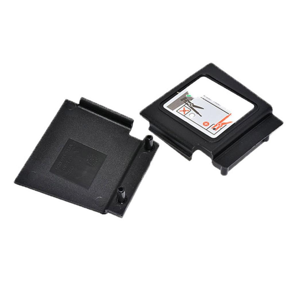 Par Batteripolklemmedeksler Bilbatteripolklemmedeksler 5Q0971813A Støv- og fuktbeskyttelse Enkel installasjon for VW