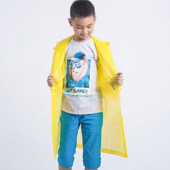 Raincoat Colorful Windproof Fast Drying Convenient Children Raincoat for Fishing