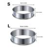 Home Baking Muffins and Tarts Rings Practical Stainless Steel Nonstick Baking Rings for Muffins Crumpet and Tarts