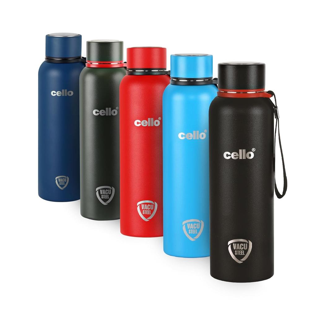 Thermal Insulated Stainless Steel Flask For Travel Office Use 900ml Leak Proof Bottle With Wide Mouth And Matte Finish