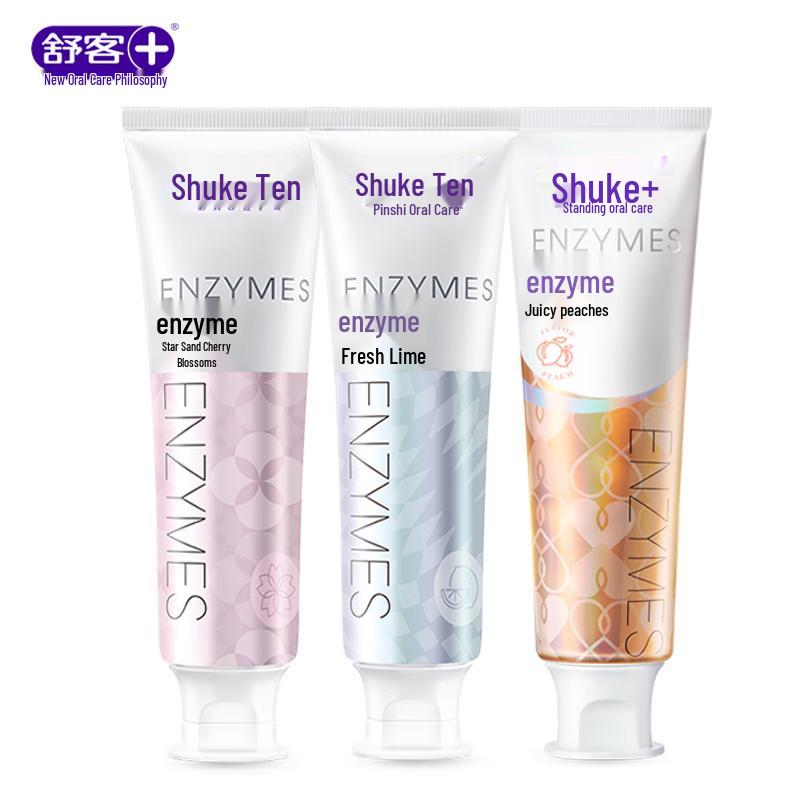 Shuke Whitening Enzyme Toothpaste 3-Pack
