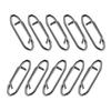50Pcs Power Fishing Clip Fast Snaps Speed Clip Fishing Clip Connectors Stainless Steel Fast Change Connector