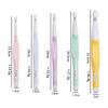 4/5PCS Floral Resin Grips Crochet Hook 2.0-6.0mm Knitting Tools Knitting Needle Non-Slip Yarn Knitting DIY Weaving Tools