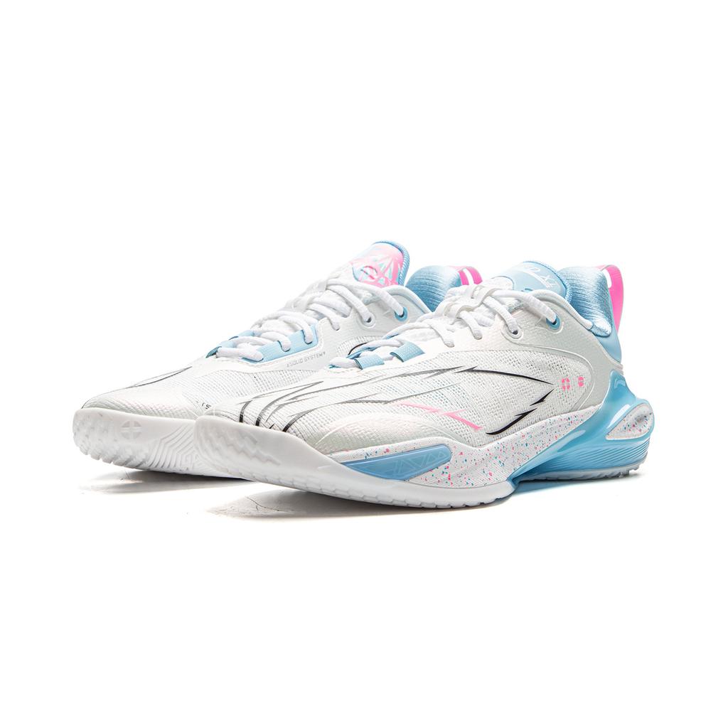 LiNing Flash 11 Basketball Shoes Men sneaker White ABAU053-73