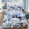 Singer Bettwäsche Set Bettbezug Kissenbezug Erwachsener Junge L-Lana D-Del Reys Mädchen Schlafzimmer Dekoration Kinder Geschenk Einzelbett Doppelbett Große Größe