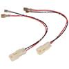 1 Pair Car Door Speaker Wiring Harness Plug Connector 12V Speaker Harness Adapter Replacement for Kia