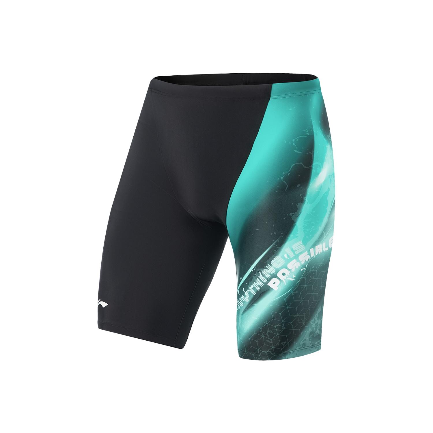 Li Ning Swim Collection Swimming Shorts Men s ASLW027-1 S