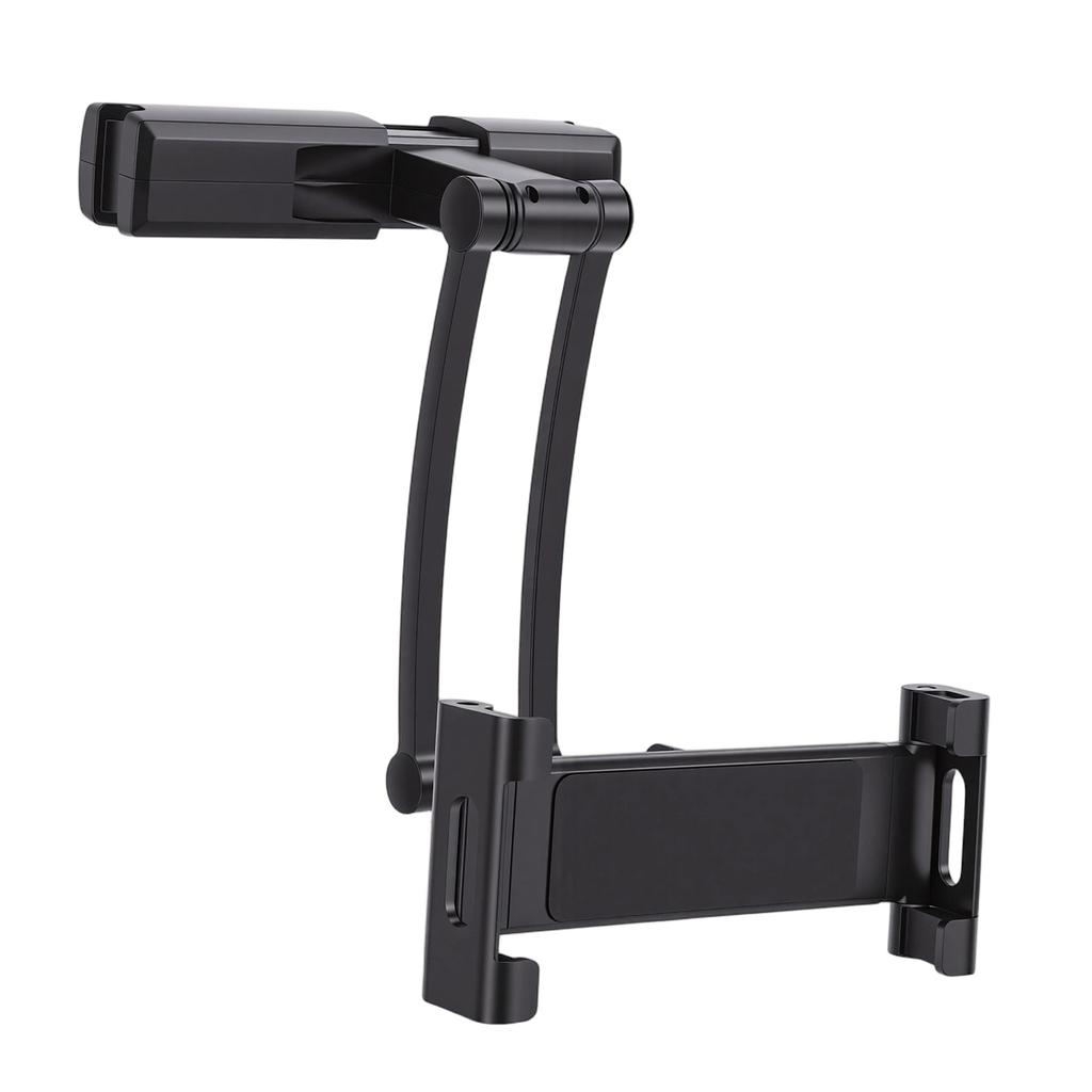 Car Headrest Tablet Phone Holder 3 in 1 Extension Arm Adjustable Tablet Car Mount for 4.7 12.9in Device