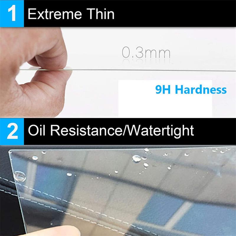 Für Honda Civic 7" 5 Tasten Navigationsdisplay Gehärtetes Glas Displayschutzfolie