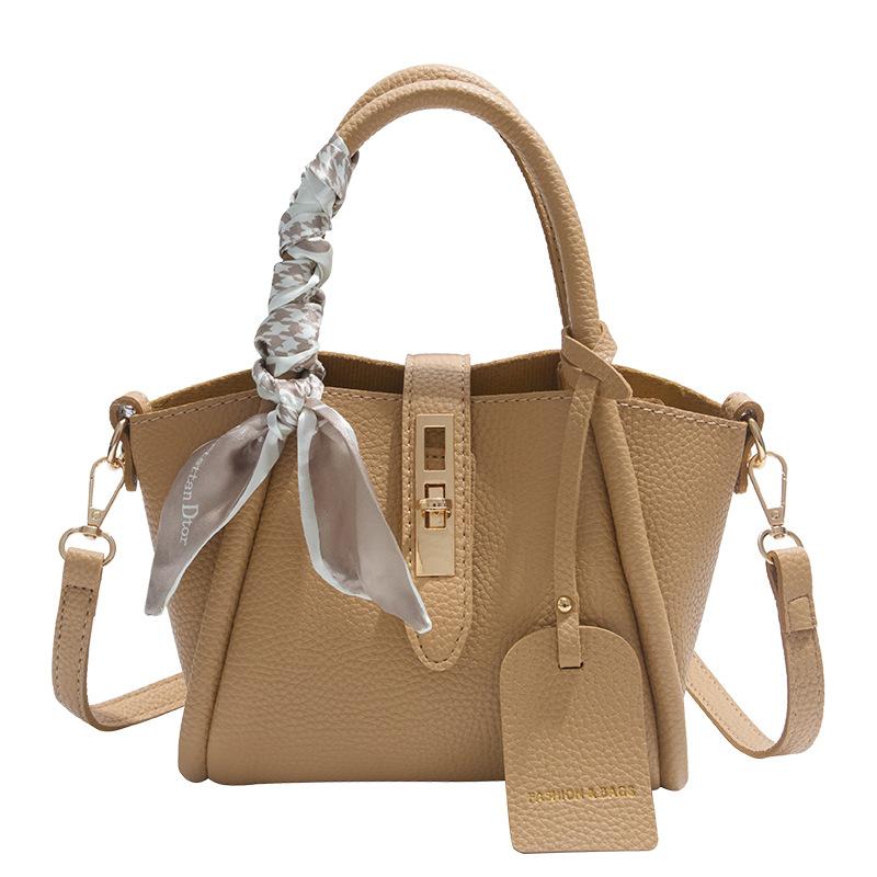 Mode exquisite Litschi-Muster Temperament tragbar Gemüsekorb Tasche weiblich ausländisch vielseitig hoher Sinn lässig Pendler Umhängetasche