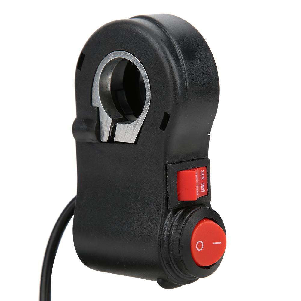 5PCS Automatic Identification High Low Speed Electric Bike Voltage Display Handlebar Switch