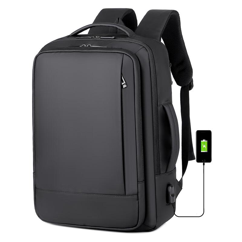 Lingjing USB-Lade-Business-Laptop-Rucksack