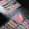 AAAHS1 FOR HONDA HRC H WING Motorcycle Reflective Stickers Waterproof Decals for Helmet Scooter Fuel Tank Toolbox Racing