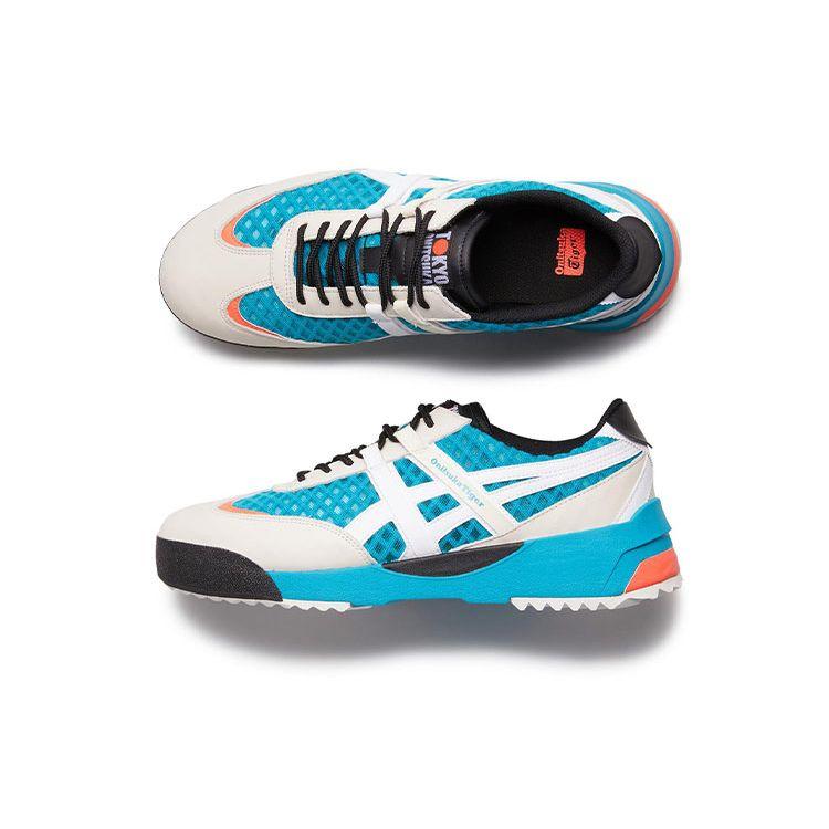 ONITSUKA TIGER Unisex Delegation Ex White Blue 1183B509-300
