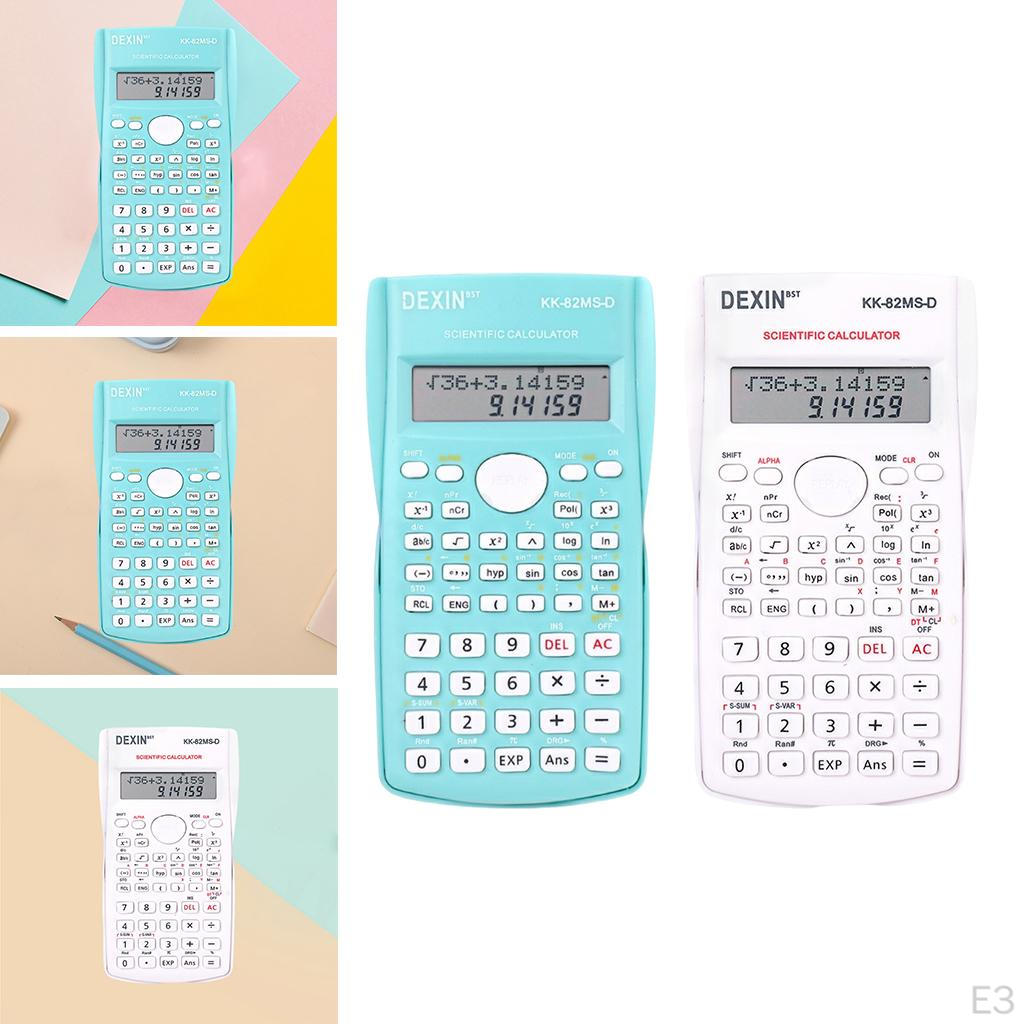 1piece Electronics Scientific Calculator Exam Students Calculators Suitable for School Business