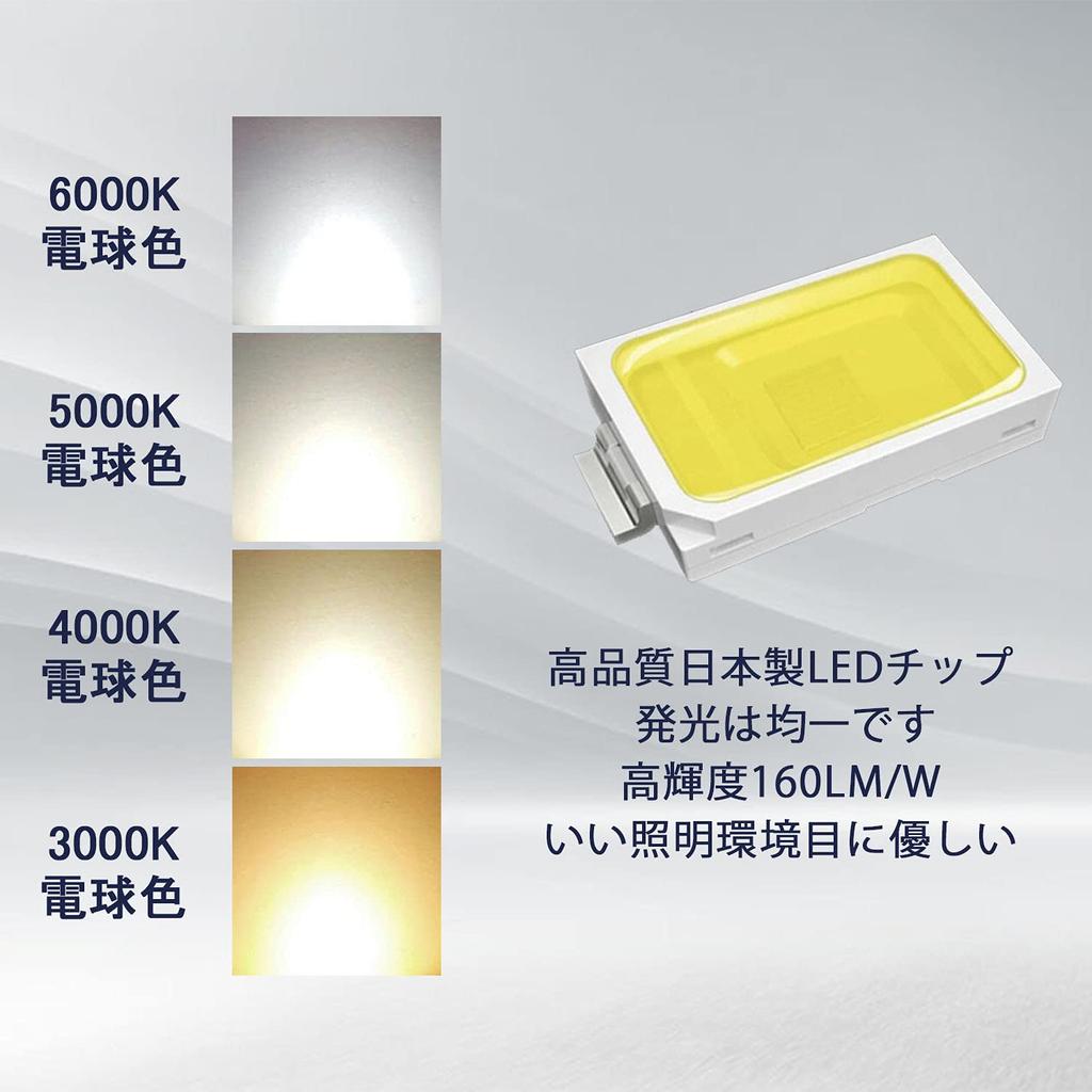 [Amazing 8000 Lumens] Industry-leading 500W 50W 8000lm brightness LED outdoor floodlight bulb, PAR56 E39, 5000K daylight white (flicker-free),