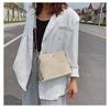 SCIONE Letní slaměná tkaná taška 2020 Nová dámská crossbody taška Western Styl All-match Chain Woven Crossbody taška na jedno rameno