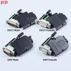 1PC DB9 DB15 9Pin 15Pin Male/Female Plug Solder-free Connector  COM RS232 Serial Port D-SUB Terminal Plug Adapter