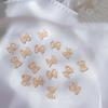 Crystal Nail Jewelry Bowknot Nail Drills Bowknots Nail Rhinestones Bow Nail Art Decoration