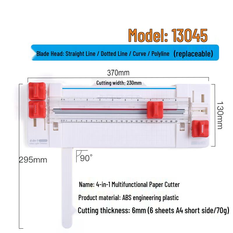 KW-triO Multifunctional 4-in-1 Paper Trimmer