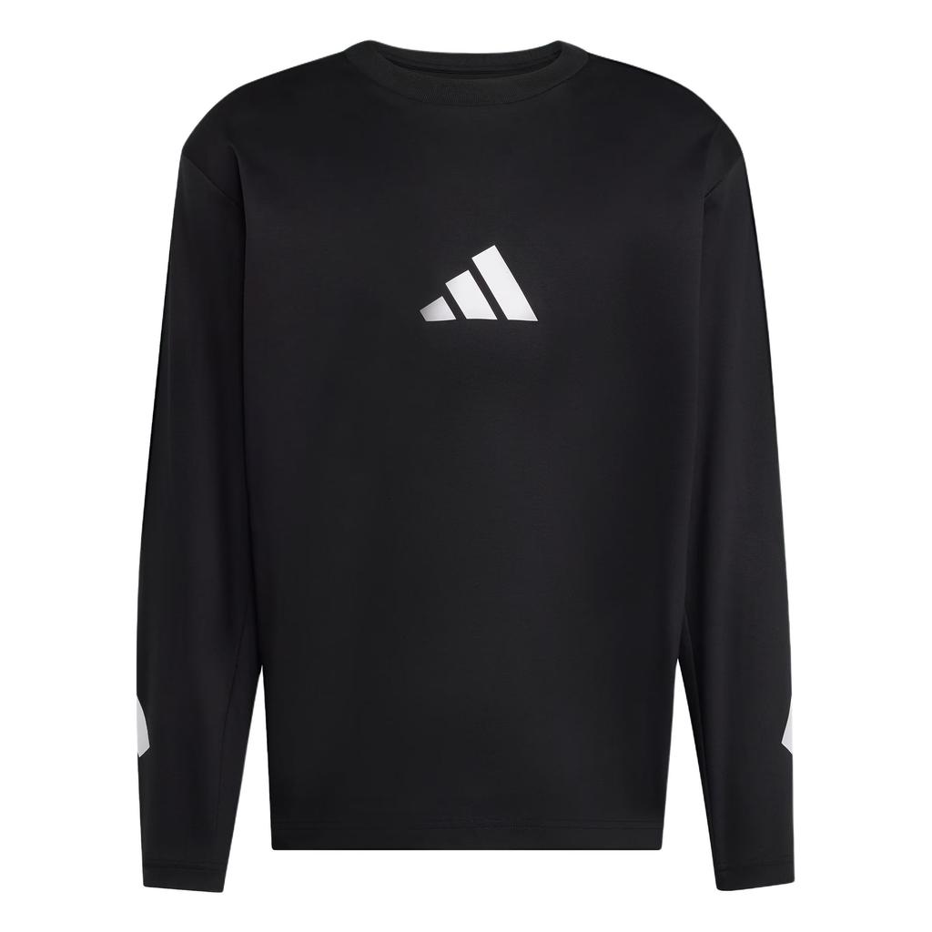 Adidas True Healing Series Cool Feeling Sports Casual Loose Fit Crew Neck Pullover Long Sleeve T-Shirt Men Tops KE4902