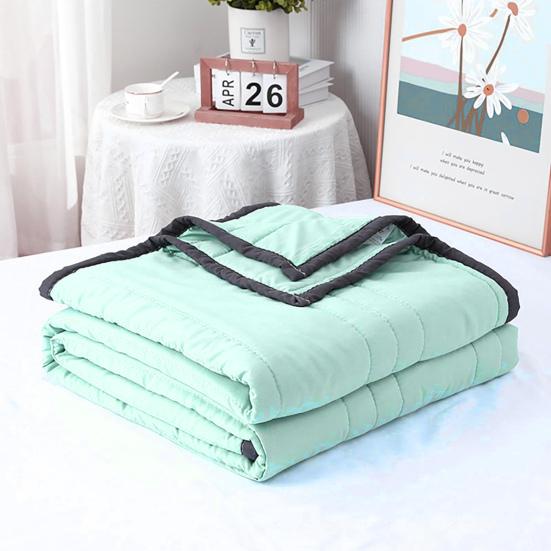 Ice Cooler Blanket Hot Sleepers All-Season Cooling Comforter Lightweight Breathable Quilt Night