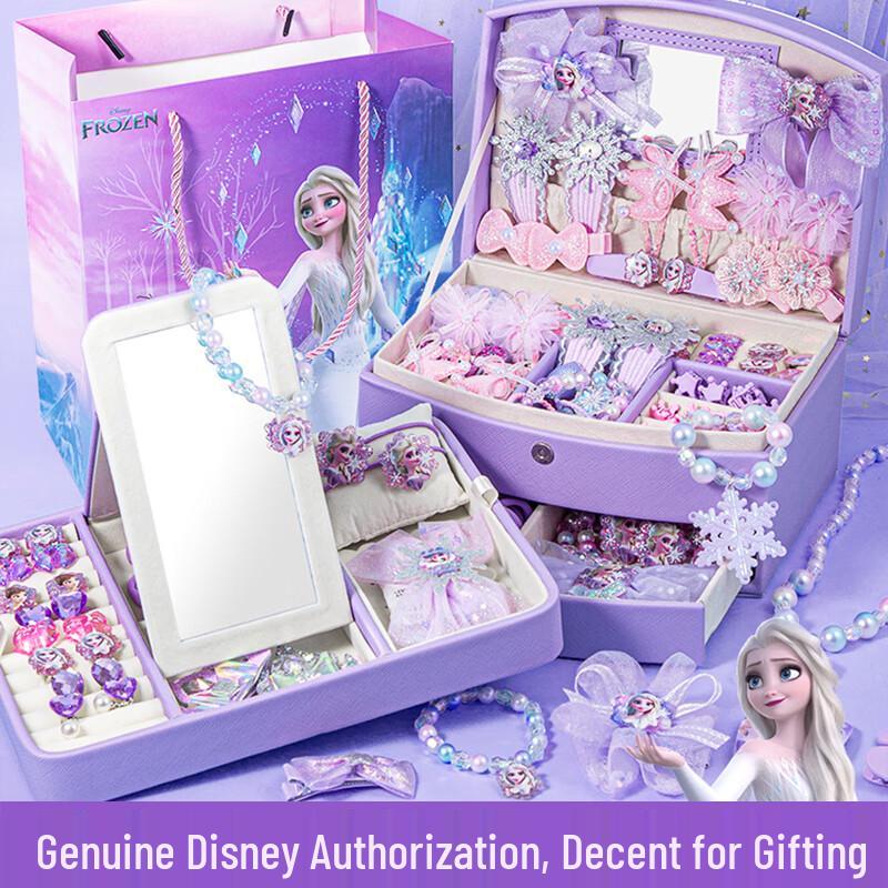 Disney Elsa Prinzessin Kinder Schmuckschatulle & Haaraccessoires Set