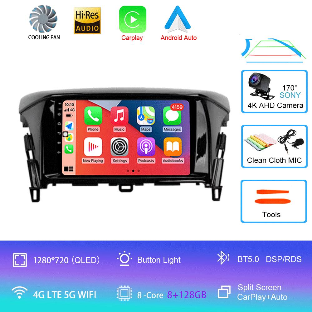 Car Radio Andorid 14 Carplay Auto For Mitsubishi Eclipse Cross 2018 2019 2020 Multimedia Video Player Navigation GPS 2din Stereo