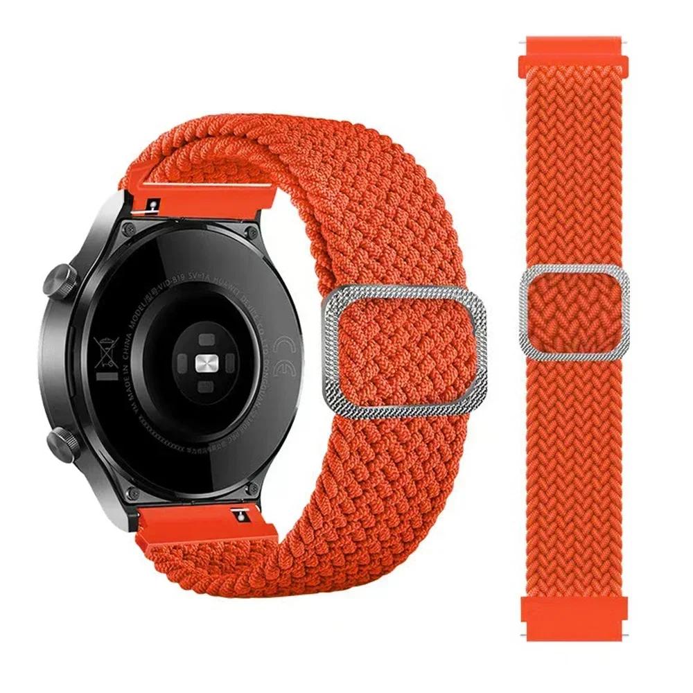 

Braided Loop Strap For Xiaomi Watch S4 Band For Mi Watch 2 Pro/S3 S2 46mm S1 Active Bracelet 22mm Nylon Smartwatch Accessories 1PCS 22mm оранжевый