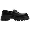 Zara Pu Versatile Slip-On Loafers Men Shoes Black 2660620800
