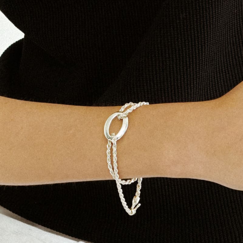 Ahndronico Round Link Bracelet