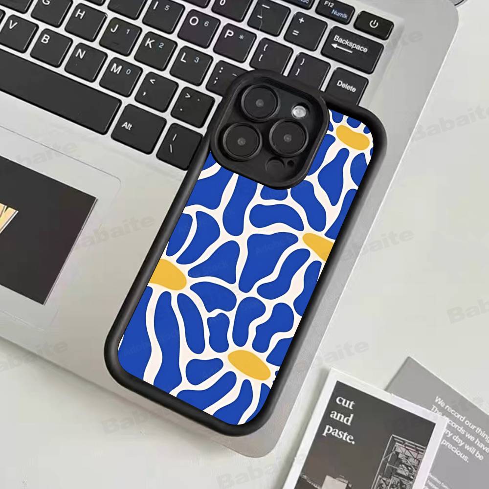 Abstract Flower Market Phone Case For IPhone 17 16 15 14 13 12 11 Air Plus Pro Max Soft Back Cover