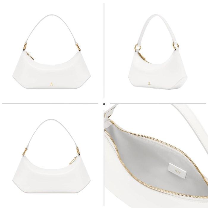 [JW PEI] Lily Shoulder Bag - White 35cm