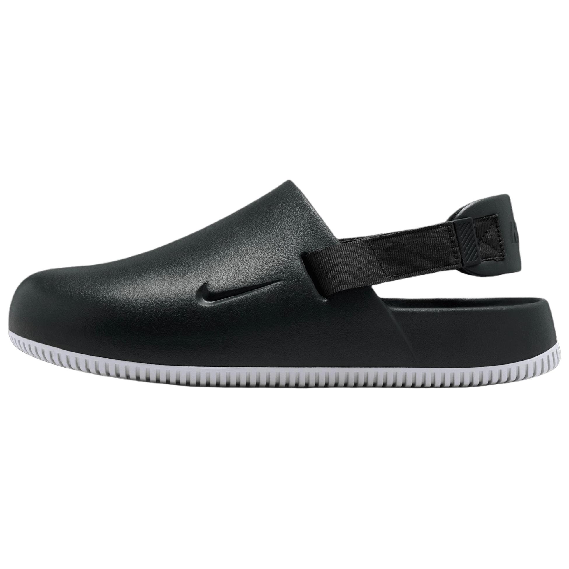Nike Calm Mule Темно-серый дымчатый Мужские сандалии Черный Светло-дымчато-серый FD5130-007 48.5