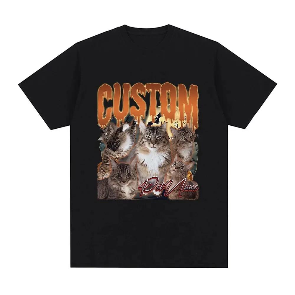 T-shirt Professionnel Mangeur de Chatte Drôle Amoureux des Chats T-shirt Mode Femme T-shirt Décontracté Grand Vêtements de Rue