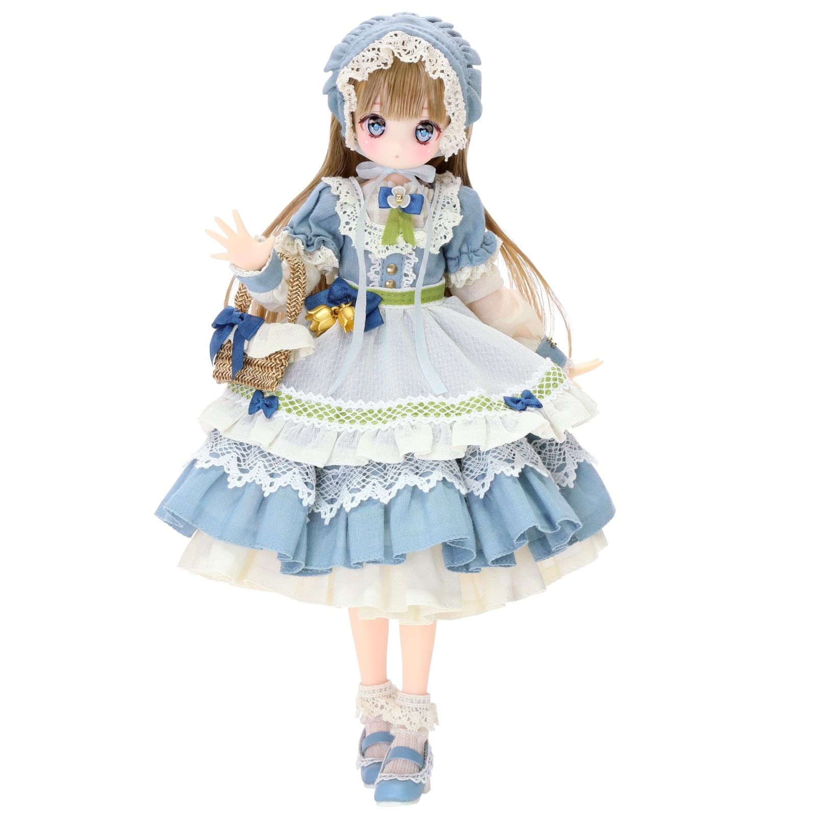 

Azone International Iris Collect Petit Ruchiru Flowers of Serenity Myosotis Расписанная Подвижная Кукла 1/6 / (Синяя версия.)