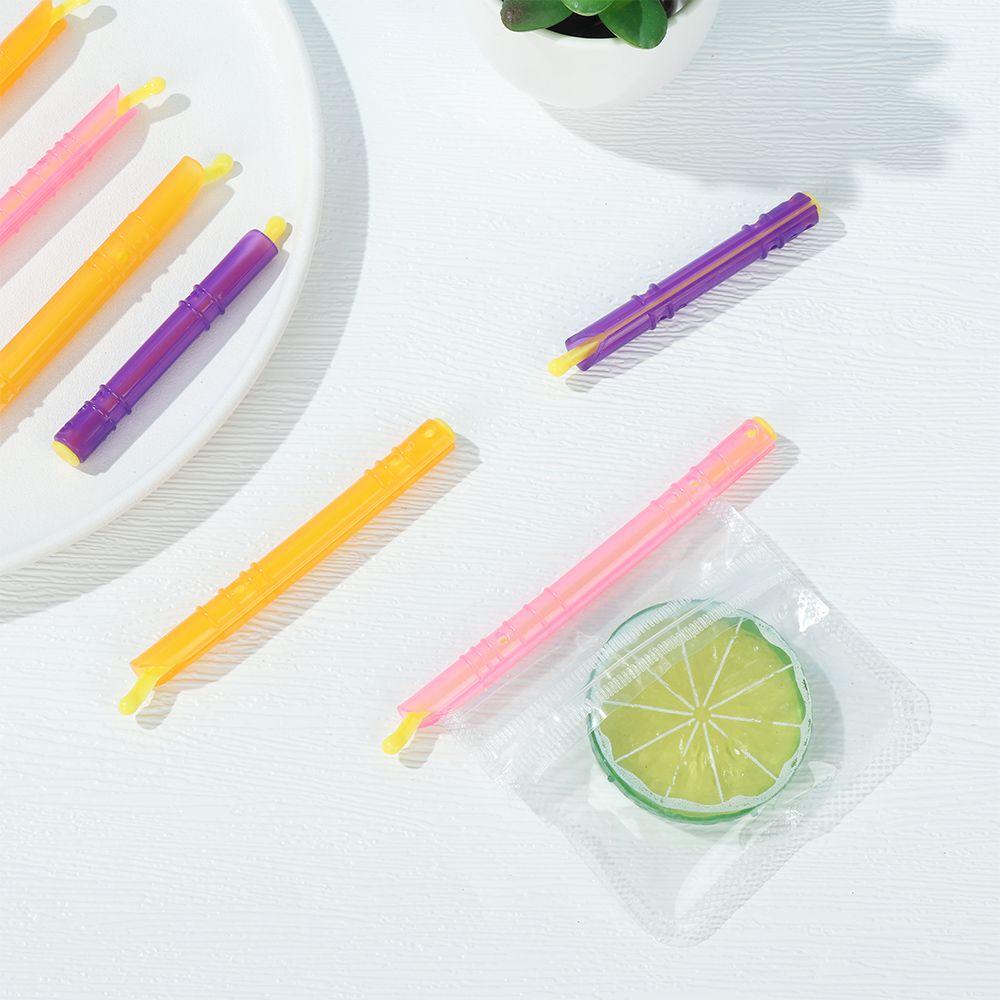 5PCS Reusable Plastic Practical Refrigeration Tool Fresh Lock Magic Sealer Stick Sealing Clip
