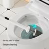 2025 Long-Handled Silicone Toilet Brush for Effective Bathroom Cleaning