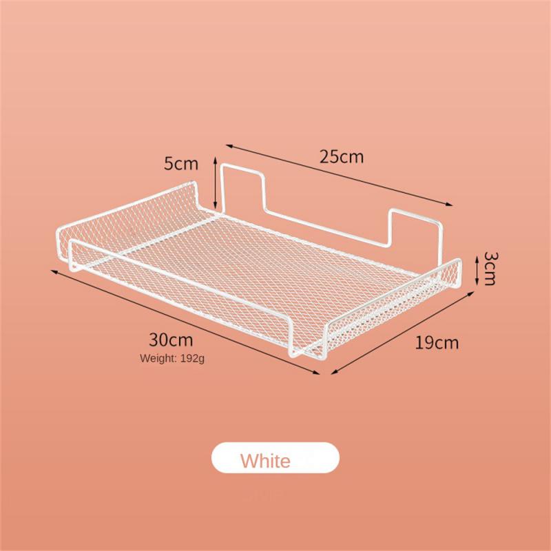 Router-Regal Einfache Montage Ohne Bohren Gitter Organisieren Gegenstände Einfach Und Vielseitig Schwarz Und Weiß Lagerregal