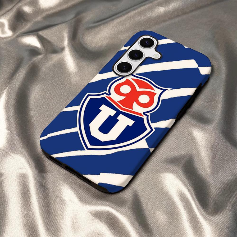 

C-ChileS UniversityES Logo Phone Case For Samsung S25 S24 S23 S22 S21 Plus Ultra A56 A36 A26 A16 Glossy HD Hard PC Cover SamsungS21