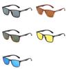 0 -0.5 -0.75 To -6.0 Night Vision Anti-Glare Prescription Sunglasses With Cylinder Uv400 Square Myopia Sun Glasses +1.0 To +4.0