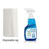 500ml Glass Cleaner Glass Oil Film Remover Living Shower Glass Cleaner Spray Powerful Car Bathroom Glass Descaling Solution