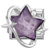 Fashion Cherry Flower Heart Star Dreamy Shiny Zircon Y2K Italian Charm Links Fit 9mm Bracelet Stainless Steel DIY Making Jewelry